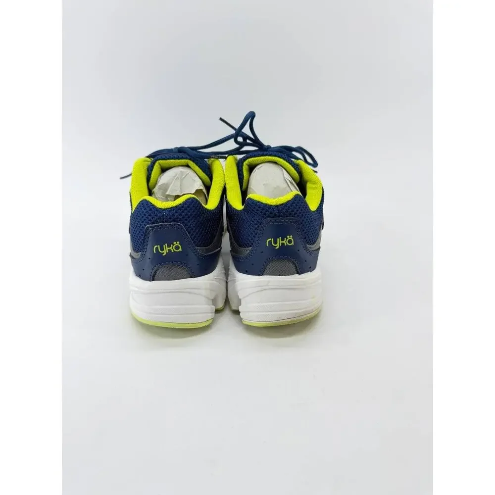 Ryka Harmony SMT Women’s Running Shoes Size 9 M Navy Lime Memory Foam